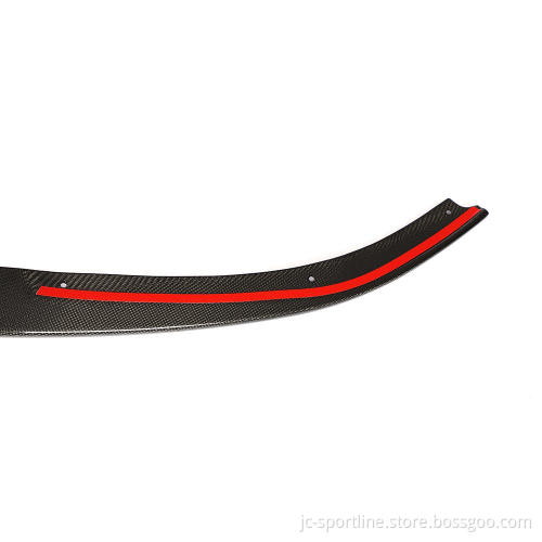 Carbon Fiber RS3 Front Bumper Lip for Audi RS3 8V Sedan - 2017 2018 2019